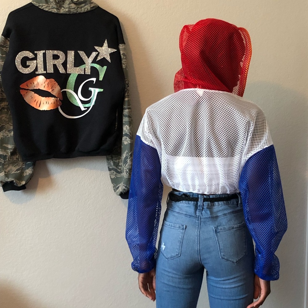 Mesh Crop Jacket - Picture 8 of 8